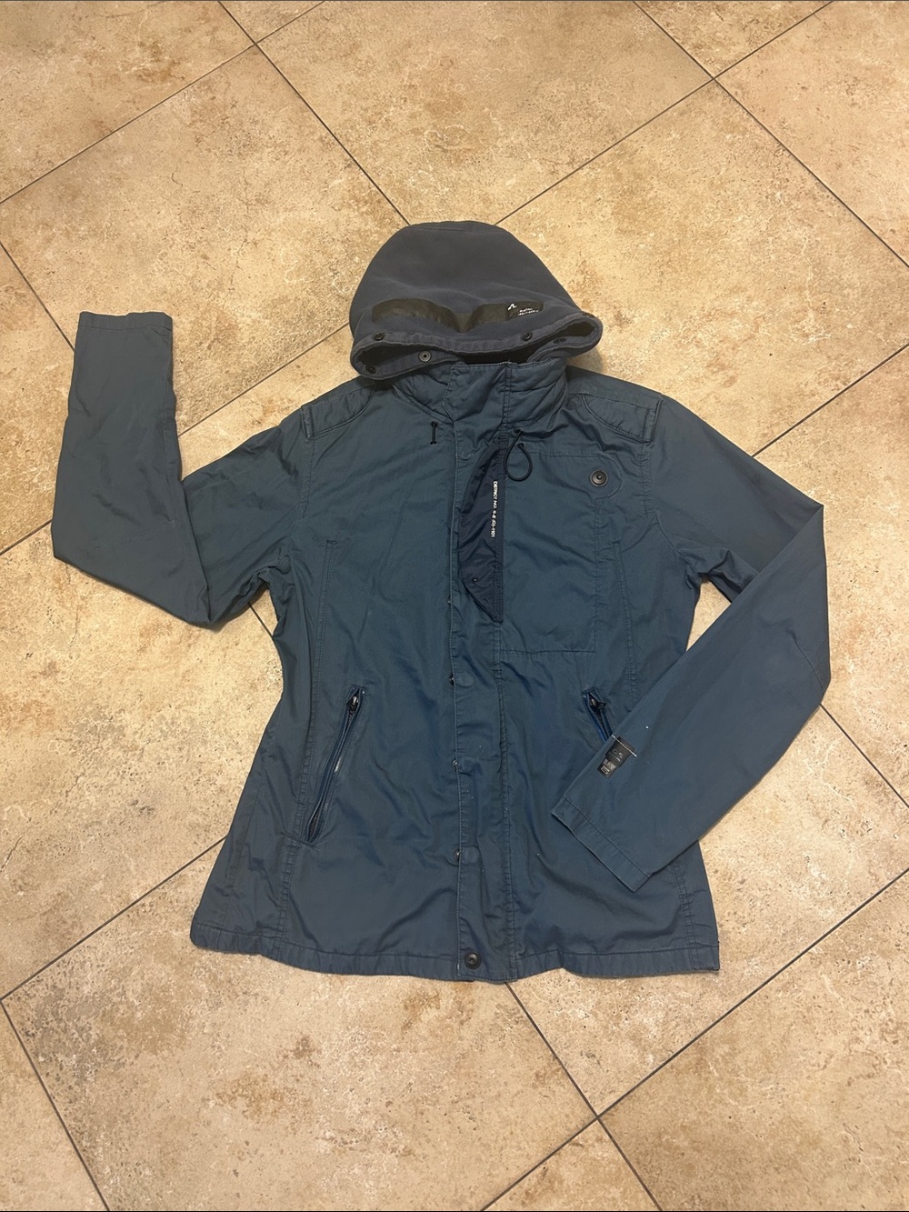 G-Star RAW denim ROSS Hooded Utility overshirt/ Jacket. Size L